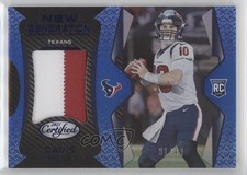 2021 Certified New Generation Jerseys Mirror Blue 81/99 Davis Mills #NG-22 0x06