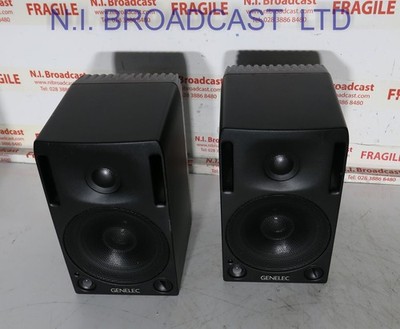 1x Paar Genelec 1029a Bi Amplified Lautsprecher (matched pair) je 80 Watt