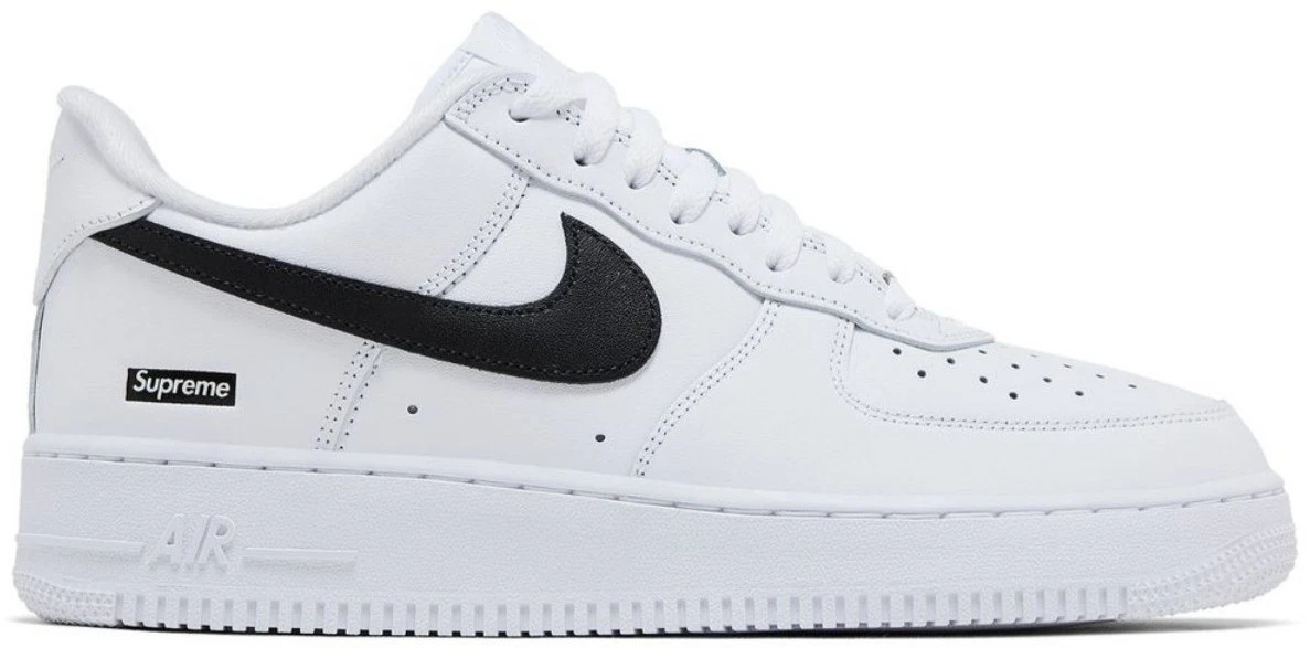 Nike Air Force 1 x Supreme Low Box Logo - White for Sale