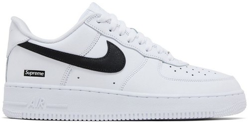 リ*ウ様 Supreme Nike Air Force 1 Low White Nike Air Force 1 Low Supreme White - Size 12 / 13 (Damaged Box) | eBay