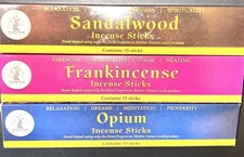 3 pack - Madina Incense 15 Sticks each pack, Total 45 incense sticks 