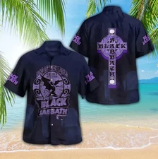 Black Sabbath Hawaiian Shirt, Summer Size S-5XL
