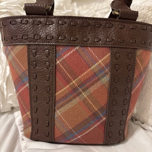 Longaberger Toboson kleine karierte Handtasche - Bild 14 von 14