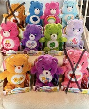 Lot of 9 Care Bears Plush Bonus DVD from 2014-2015
