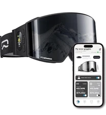 Smart Wireless Intercom Audio Ski Goggles W/ BT, AMOLED Screen, ANC- SKIWARRIOR