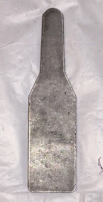 AR500 Steel Target Bottle 3/8'' X 10'' X 2.5'' No Hole Knock Over