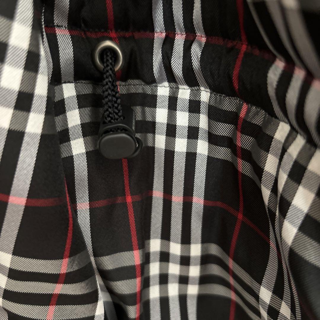 Burberry Black Label Long Coat Nova Check Polyester Size M For Men thumbnail 11