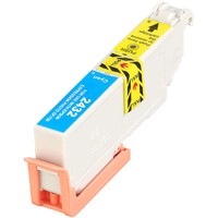 Icolor Tintenpatrone Epson (Ersetzt T2432 / 24XL), Cyan