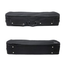 15-16 Inch Viola Case 2pcs bow holder soft cloth inside Strong Light Durable Box