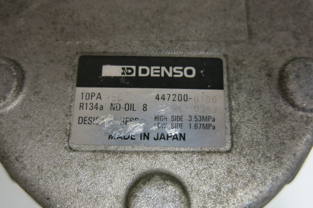 Denso 447200 A/C Compressor (SVR) | Belt Driven