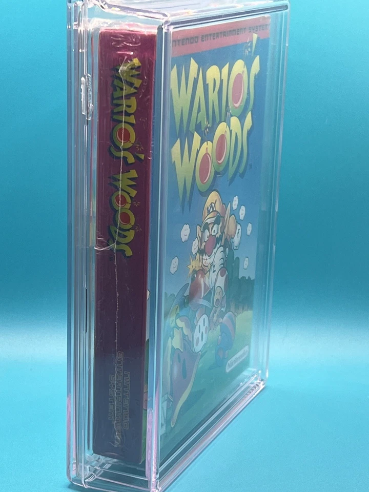 Wario's Woods (Nintendo NES, 1994) Nes Sealed New Graded CGC 9.4 A+ RARE - Image 3 of 4