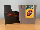 Super Mario Bros. 3 (NES, 1990) Tested & Working! With sleeve.