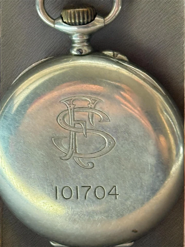 Antiguo Reloj de Bolsillo Zenith Mecánico Gran Premio Suizo Raro Antiguo Cara Abierta 20º Foto 2 de 4