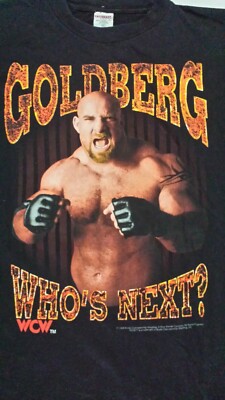 wcw Bill Goldberg who'snext！ Vintage 1998 Bill Goldberg Who's Next WCW T Shirt Size XL | eBay