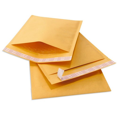 25/50 Packungen Kraftpapier Luftpolster Versandtaschen Gepolsterter Umschlag Versandtaschen Versiegelung Jede Größe - Bild 11 von 23