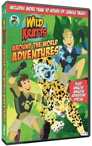 Wild Kratts: Around The World Adventures [New DVD] 3 Pack - Picture 1 of 1