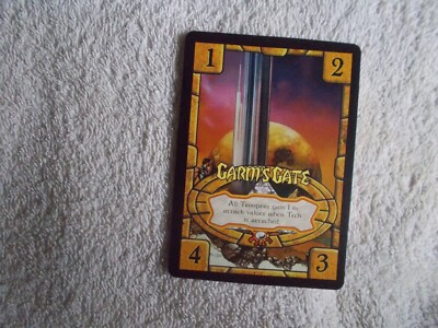Hyborian Gates CCG ''GARM'S GATE'' Boris Vallejo Trading Card 1995 L/E