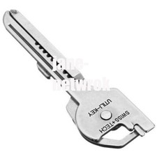 6-in-1 Utili Key Tool Keyring Keychain Multifunction Stainless Steel