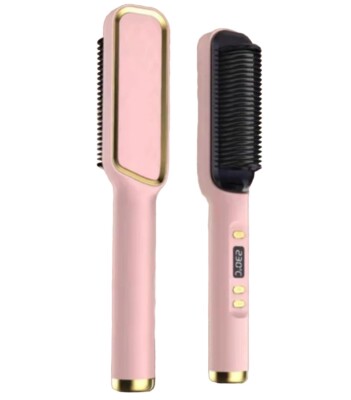 HAIR STRAIGHTENING BRUSH - ZF 888 CURLY / STRAIGHT MULTIPURPOSE | eBay