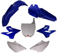 Rtech Plastikkit S'adapte À Yamaha YZ 125 250 15-21 Bleu/Blanc