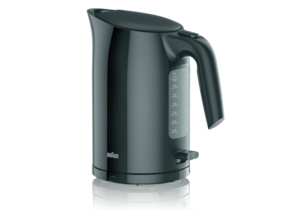 Braun WK3110 PurEase 1,7 l Wasserkocher 3000 Watt Schwarz Schnellkochsystem NEU