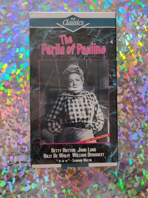 The Perils Of Pauline Brand New Sealed VHS In Color VCI Classics Betty Hutton