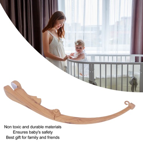 Crib Mobile Arm Childress Crib Mobile Attachment Clamp Imitation Wood Grain - Picture 10 of 22