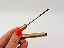 Helena Rubinstein Mascara Matic VTG 1950 Makeup Collectible RARE! Metal Wand