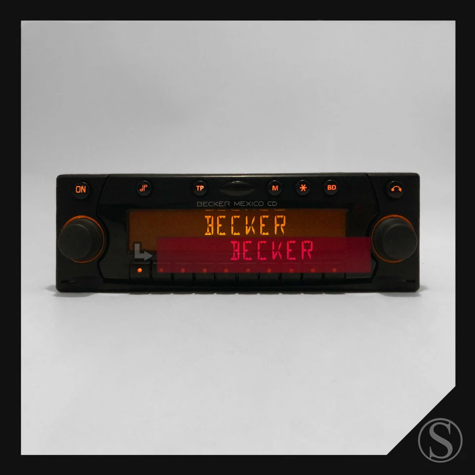 Becker Mexico CD BE4337 Radio für Mercedes BMW E30 E36 E34 E32 Porsche 993 996