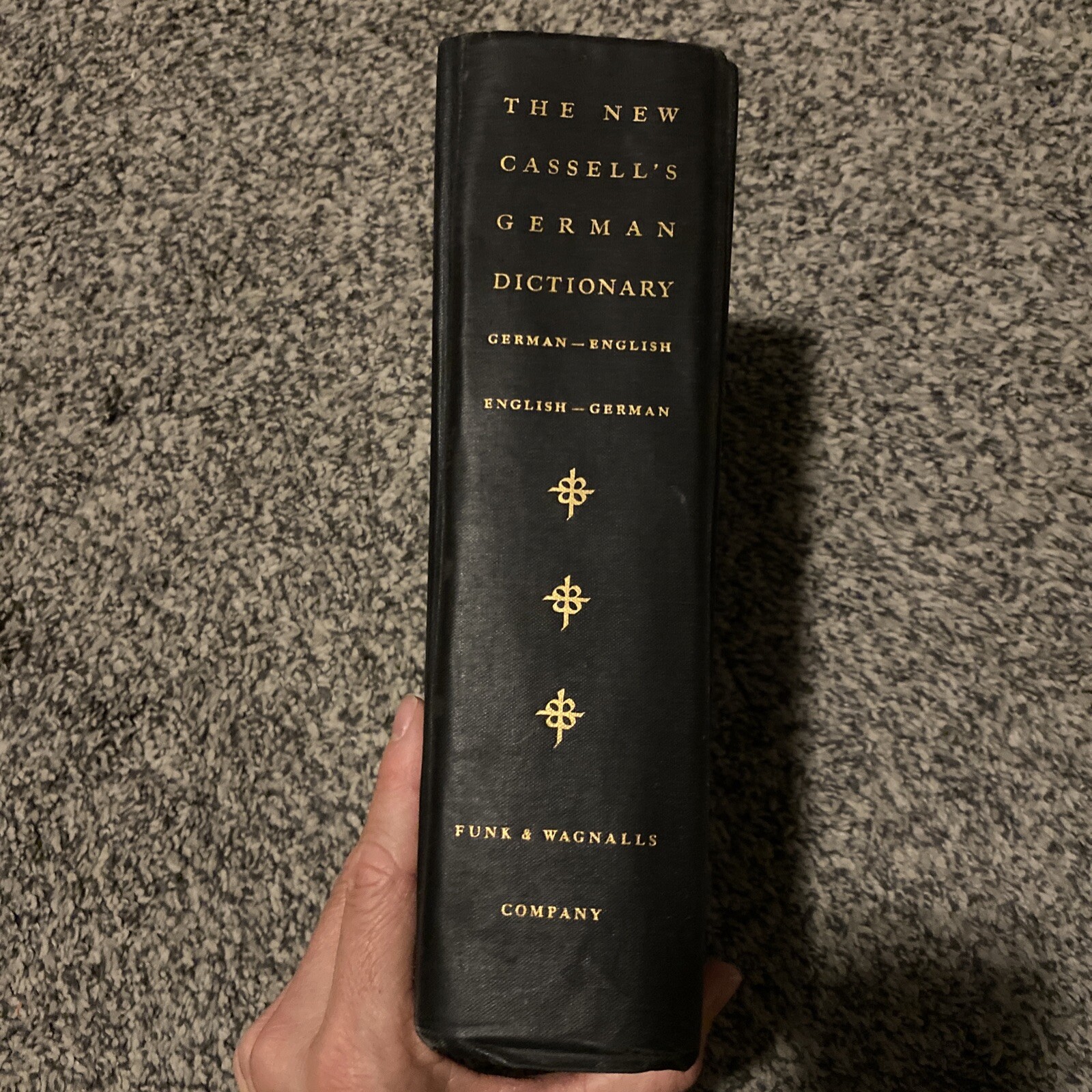 1958 The New Cassell’s German Dictionary GermanEnglish Hardcover Tabbed eBay