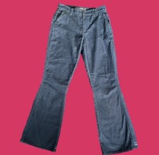 Gray American Eagle Women Pants 2 Brown Corduroy Mid Rise