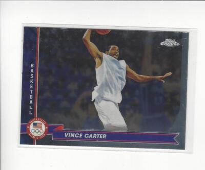 2024 Topps Chrome U.S. Olympic and Paralympic Hopefuls #185 Vince Carter Raptors