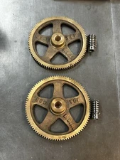 QTY 1 BOSTON GEAR BRONZE WORM GEAR SET  32 PITCH 96 TEETH 96:1 RATIO G1031 HLTH