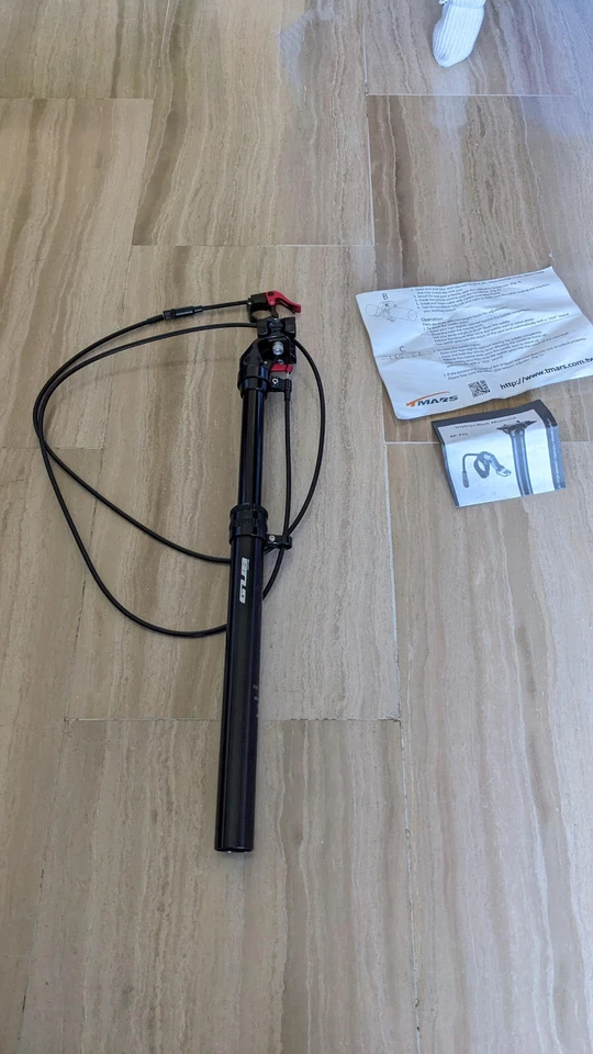 REGGISELLA TELESCOPICO mountain bike alluminio 27.2mm 0-100mm controllo remoto - Immagine 4 di 4