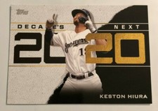 2020 Topps Series 1 Baseball Decades Next KESTON HIURA Brewers #DN-7