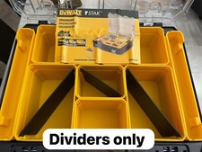 DEWALT TSTAK / STANLEY ORGANISER DIAGONAL DIV...