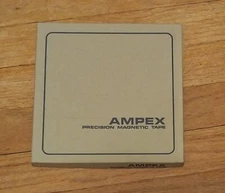 Empty 7" x 1/4" plastic reel in Ampex box | A-4146711