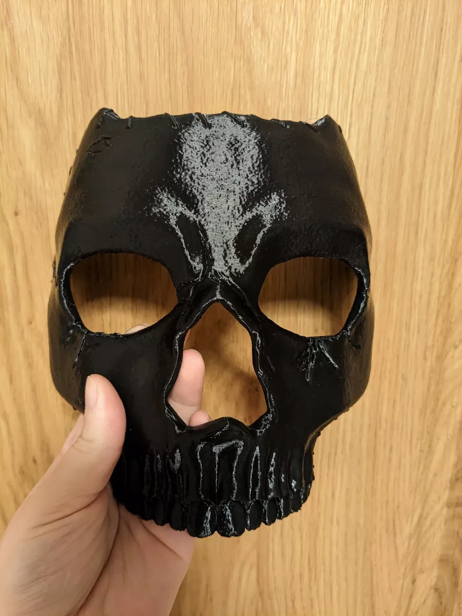 3D printed Ghost mask - Call of Duty MW2