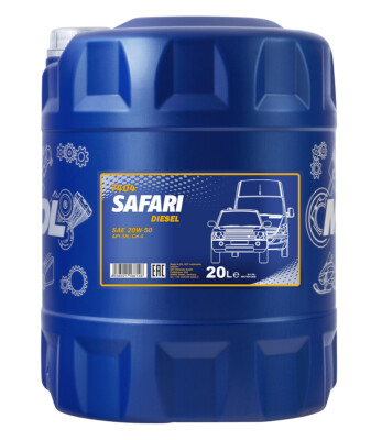 20 Liter MANNOL Safari 20W-50  Motoröl API SL/CF Engine Oil Öl