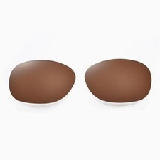 Walleva Brown Polarized Replacement Lenses For Ray-Ban Wayfarer RB2132 55mm