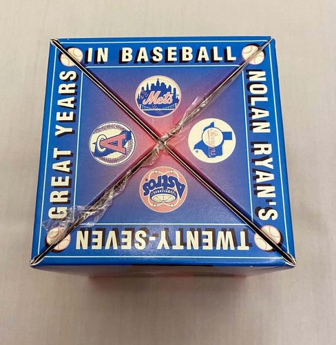 Nolan Ryan Baseball 27 Great Years 1993 Sealed Chevron - Picture 5 of 9