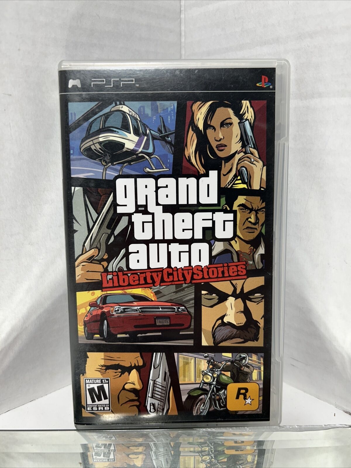 Grand Theft Auto GTA Liberty City Stories Sony PSP COMPLETE Map/Manual  TESTED 827307930065