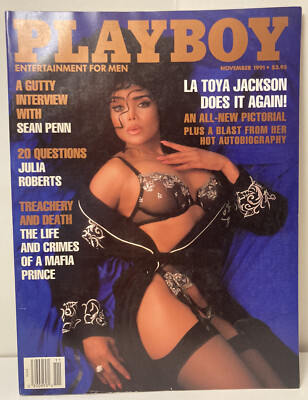 Vintage Playboy November 1991 La Toya Jackson Wit Centerfold | eBay Vintage Playboy November 1991 La Toya Jackson Wit Centerfold | eBay