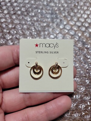 Macys Ohrringe Sterlingsilber