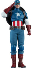 Product Image: Marvel Classic Captain America Sixth Scale Action Figure Sideshow Collectibles