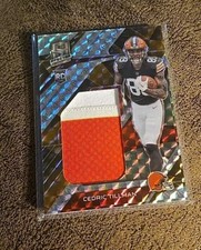 2023 Spectra Cedric Tillman rookie jumbo 2 color jersey patch relic 4/10 BROWNS 