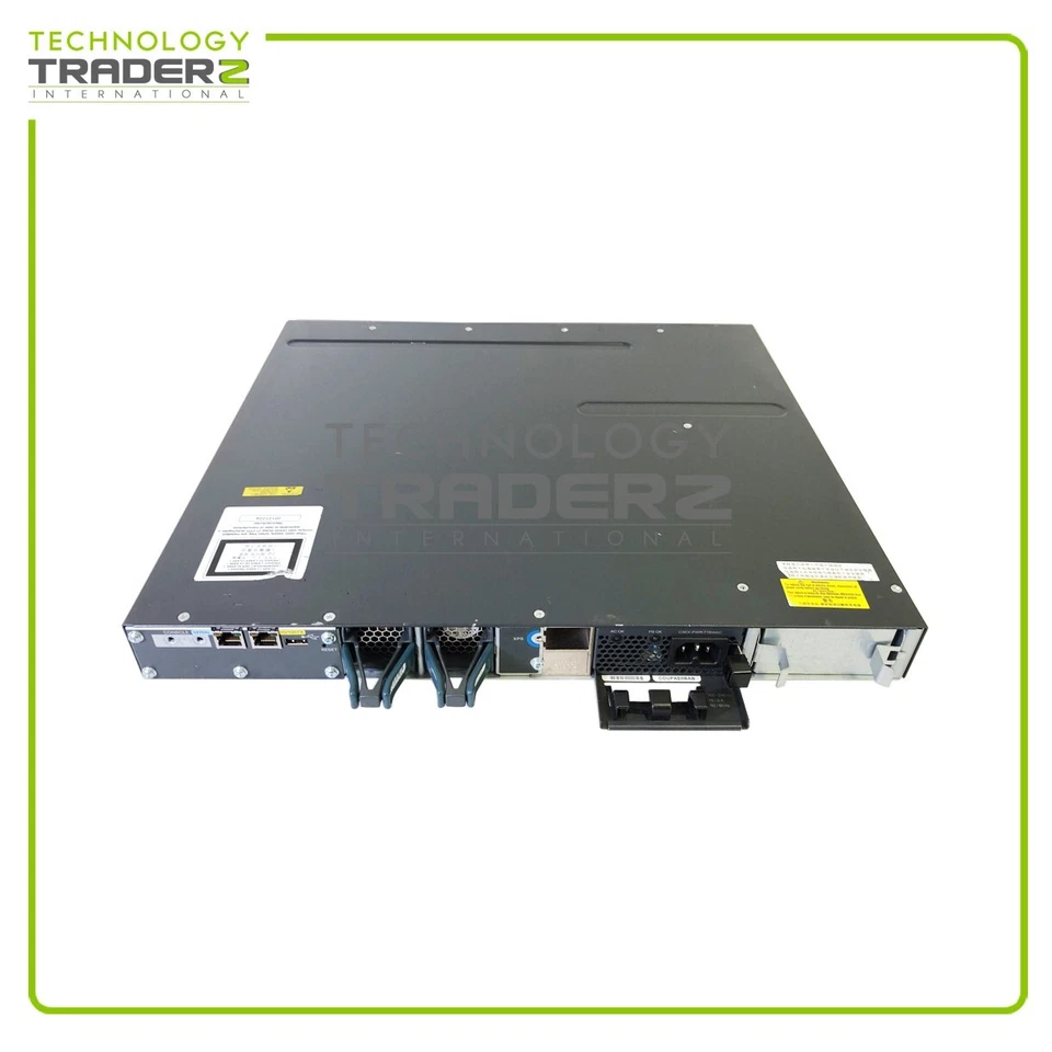 WS-C3560X-24P-L V04 Cisco 3560X 24 Port PoE+ Ethernet Switch W/ 1X C3KX-NM-1G - Image 2 of 2