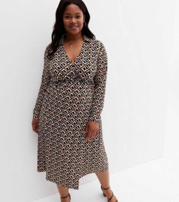 New Look Gemma Collins Wrap Dress Gemma Collins Clothes In The Style