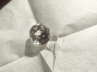 1.5Ct Late 1800-1920's Era Round Cut D Color IF Flawless Loose Leaded Diamond