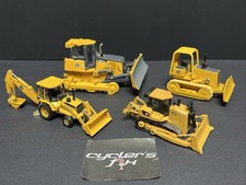 Lot 3 ERTL 1 Toy State John Deere CAT Die-Cast Metal Construction Equipment